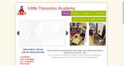 Desktop Screenshot of littletreasuresacademy.com